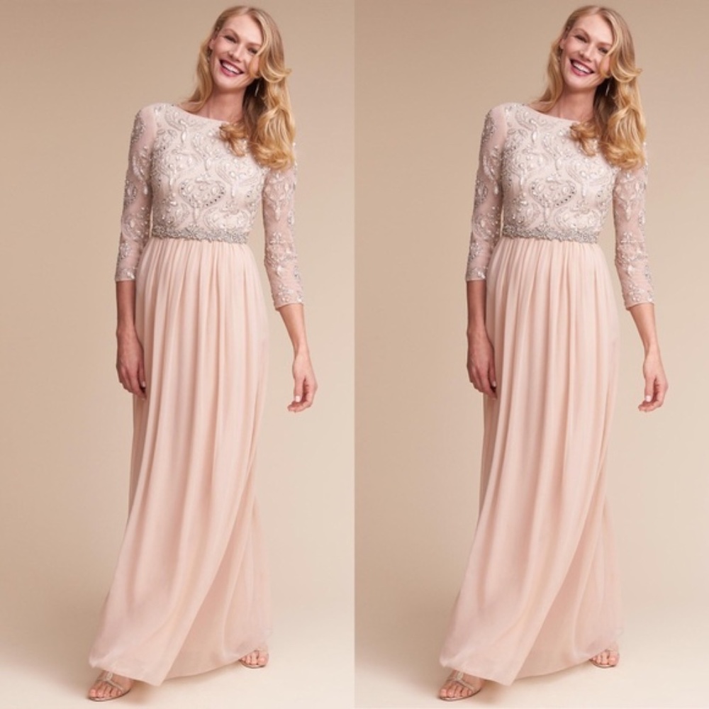 BHLDN x AIDAN MATTOX Giada beaded Dress